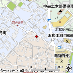 静岡県浜松市中央区龍禅寺町4周辺の地図