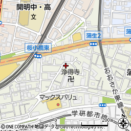 グラントピア第二京橋周辺の地図