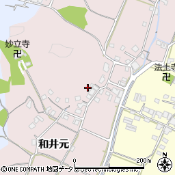 岡山県岡山市北区和井元351周辺の地図