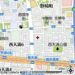 紀陽銀行西天満支店 ＡＴＭ周辺の地図