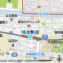 さくら薬局　大阪鴻池駅前店周辺の地図