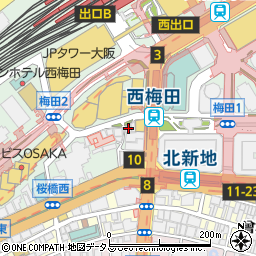 新阪急歯科診療所周辺の地図
