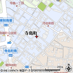 静岡県浜松市中央区寺島町308周辺の地図