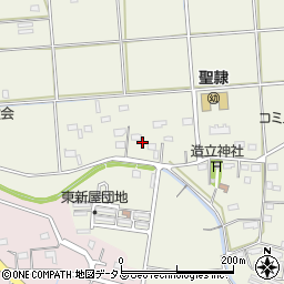 静岡県磐田市東新屋280周辺の地図