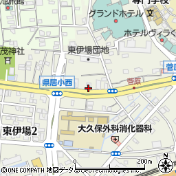 大羽商店周辺の地図