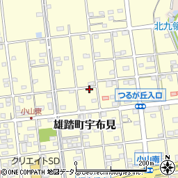 静岡県浜松市中央区雄踏町宇布見1501周辺の地図
