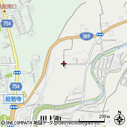 奈良県奈良市川上町384周辺の地図
