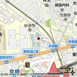 おとぼけビーバー京橋店周辺の地図
