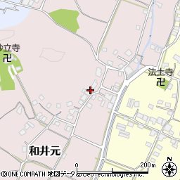 岡山県岡山市北区和井元348周辺の地図