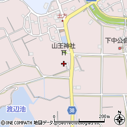 静岡県掛川市下土方1437周辺の地図