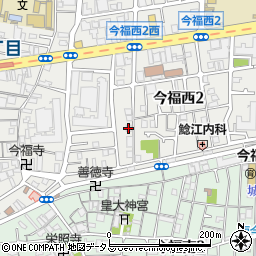 大阪三法社周辺の地図