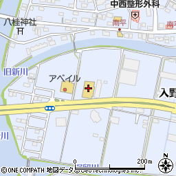 ゴルフ５浜松入野店周辺の地図