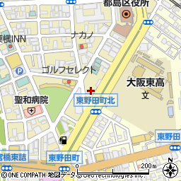 堀江タクシー周辺の地図