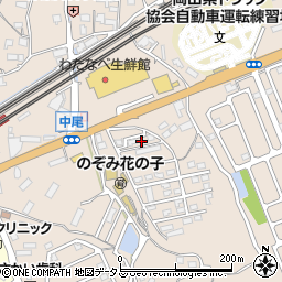 岡山県岡山市東区中尾260-53周辺の地図