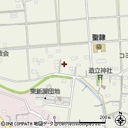 静岡県磐田市東新屋280-1周辺の地図