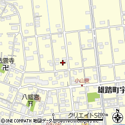 静岡県浜松市中央区雄踏町宇布見1628周辺の地図