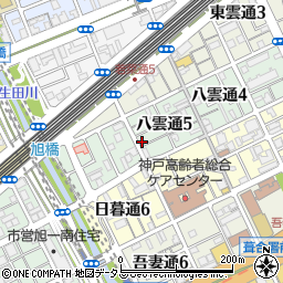 ｐ ｚｏｎｅ八雲通駐車場 神戸市 駐車場 コインパーキング の住所 地図 マピオン電話帳