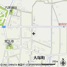 静岡県浜松市中央区大塚町223周辺の地図