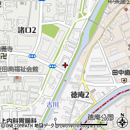 沢井文化周辺の地図