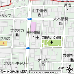 西山金属周辺の地図