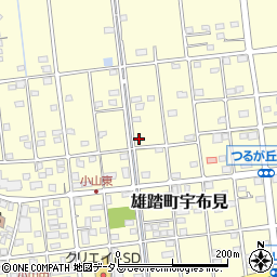 静岡県浜松市中央区雄踏町宇布見1570周辺の地図
