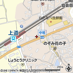 岡山県岡山市東区中尾122周辺の地図