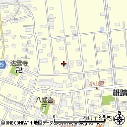 静岡県浜松市中央区雄踏町宇布見1667周辺の地図