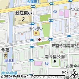 ショウワパーク今福東第４駐車場周辺の地図