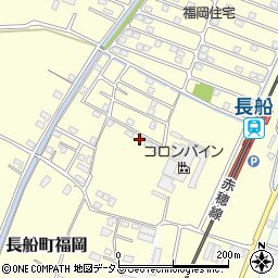岡山県瀬戸内市長船町福岡568-2周辺の地図