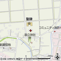 静岡県磐田市東新屋351周辺の地図