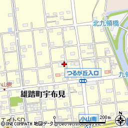 静岡県浜松市中央区雄踏町宇布見4025周辺の地図