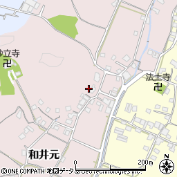 岡山県岡山市北区和井元349周辺の地図