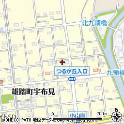 静岡県浜松市中央区雄踏町宇布見4023周辺の地図