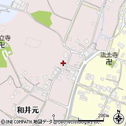 岡山県岡山市北区和井元347周辺の地図