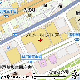 ライトオンブルメールＨＡＴ神戸店周辺の地図