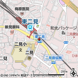 玉子焼田村周辺の地図