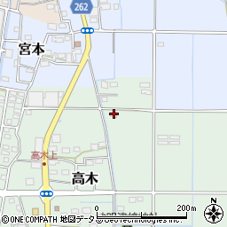 静岡県磐田市高木329周辺の地図