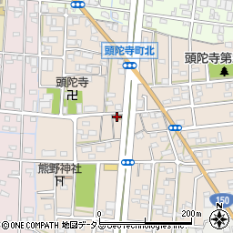 幸楽苑浜松駅南店周辺の地図