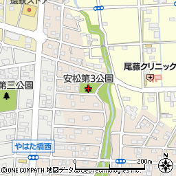 安松第３公園周辺の地図