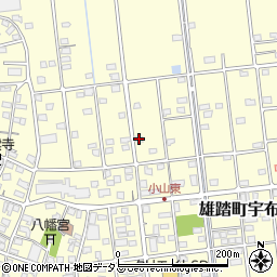 静岡県浜松市中央区雄踏町宇布見1625周辺の地図