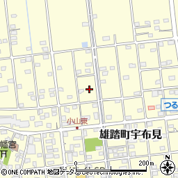 静岡県浜松市中央区雄踏町宇布見1581周辺の地図