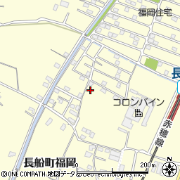 岡山県瀬戸内市長船町福岡569-1周辺の地図