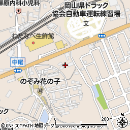 岡山県岡山市東区中尾269周辺の地図