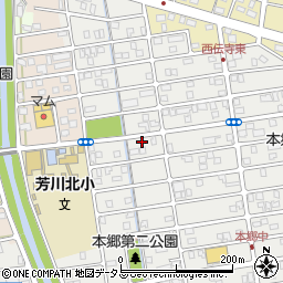 河合久志税理士事務所周辺の地図