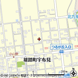 静岡県浜松市中央区雄踏町宇布見1508周辺の地図