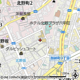 神戸電子専門学校　山本寮５周辺の地図