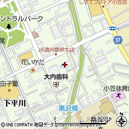 遠州夢咲農協小笠支店共済周辺の地図