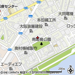 オリーブハイツ姫島周辺の地図