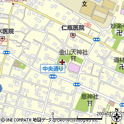 正覚山法禅寺周辺の地図