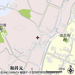 岡山県岡山市北区和井元345周辺の地図